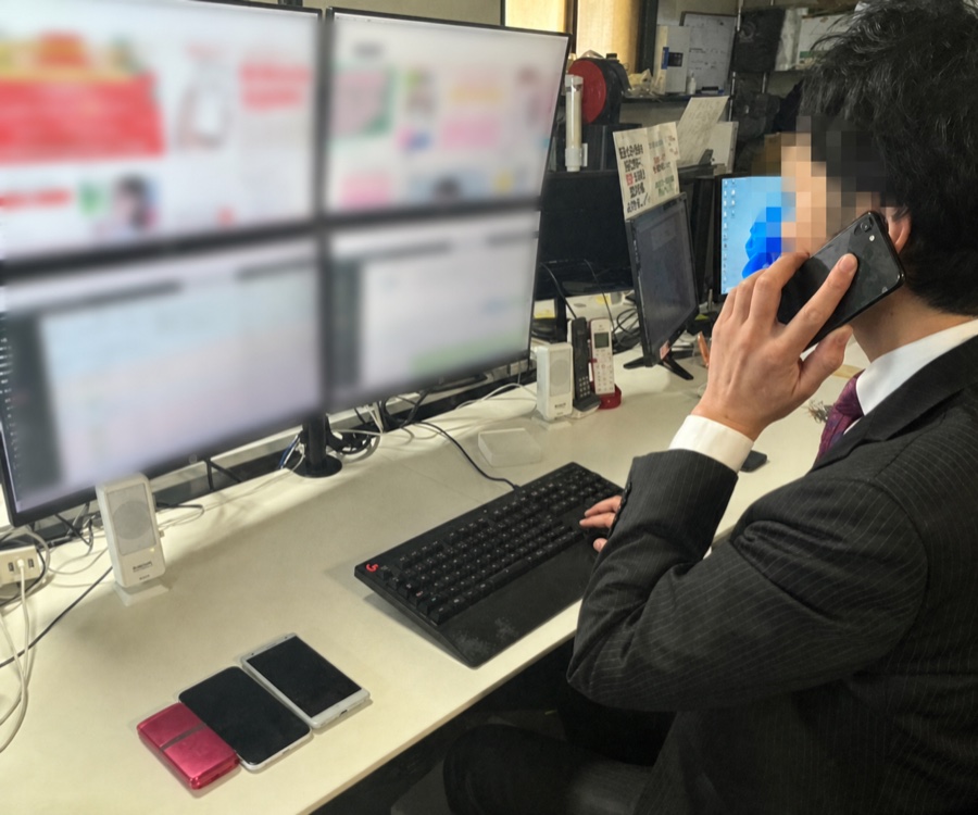 安全対策の様子